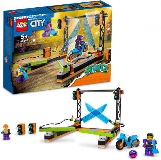 Конструктор LEGO® City 60340 Трюковое испытание клинком. The Blade Stunt Challenge