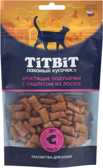 Подушечки для кошек хрустящие
