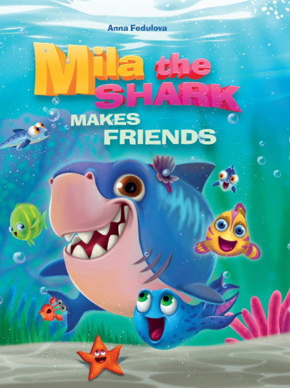 Mila the shark makes friends. Акула Мила находит друзей