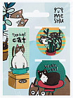 Набор закладок магнитных «Juisy cat»