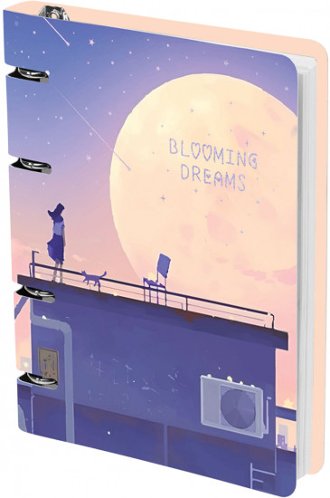 Тетрадь на кольцах «Blooming dreams»