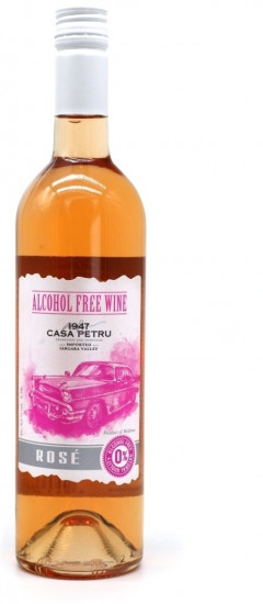 Вино безалкогольное «Casa Petru Rose»