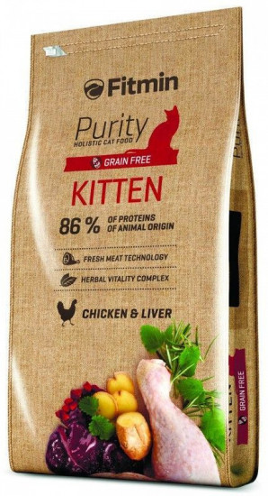 Корм для котят беззерновой «Kitten»