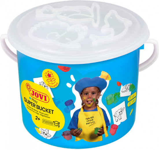 Краски пальчиковые «Super Bucket»