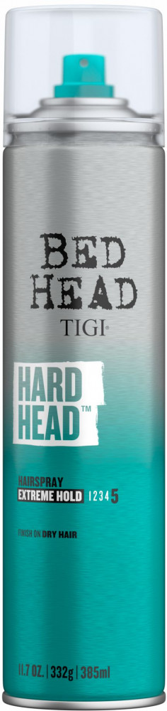 Лак для волос суперсильной фиксации «Hard Head» | Bed Head | Tigi