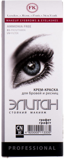 Крем-краска для бровей и ресниц,