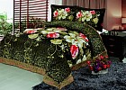 Покрывало-панно стеганое «Tango» (арт. pk277, евро, размер 220х240, сатин, 2 наволочки 50х70)