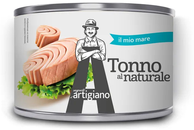 Филе-ломтики тунца в собственном соку «Segreti dArtigiano» | S.P.A. International Food Group