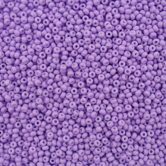 Бисер непрозрачный solgel, цвет 03123 светло-сиреневый