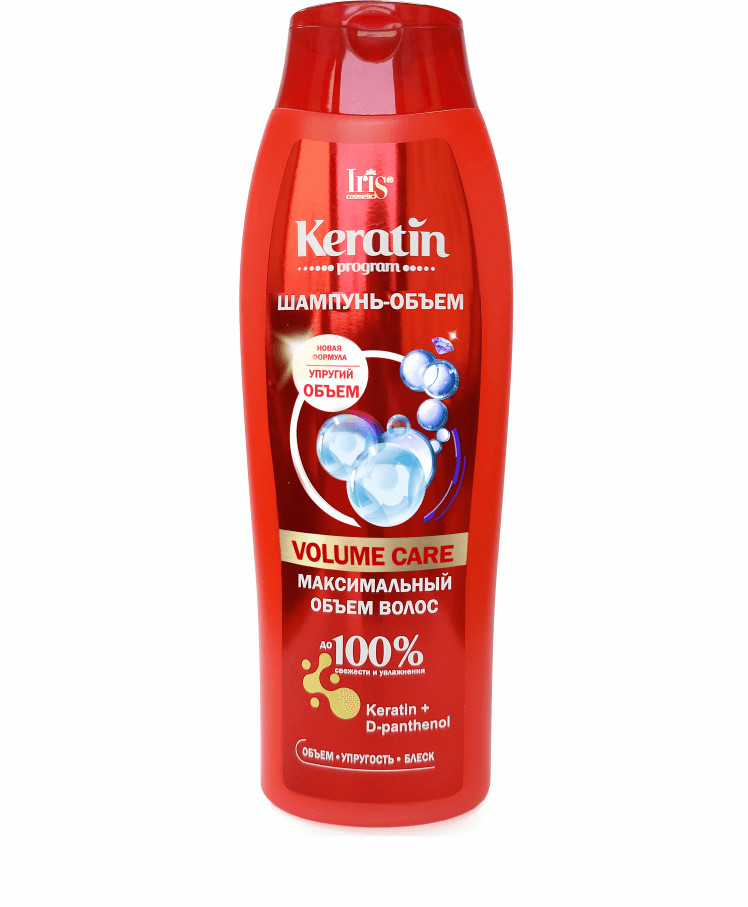 Шампунь «Объём» | Keratin program | Iris Cosmetic