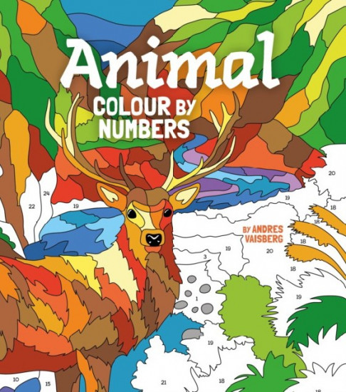 Animal. Colour by numbers