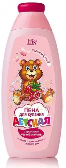 Пена для купания детская