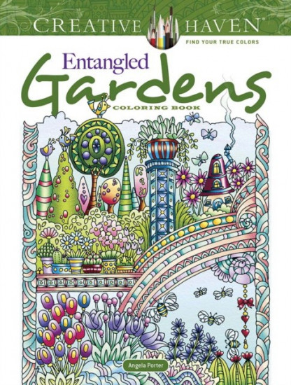 Gardens. Coloring Book