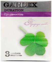 Презервативы продлевающие «Gardex Duration»