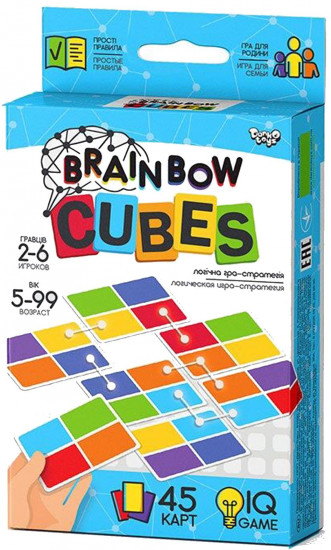 Игра настольная «Brainbow Cubes»