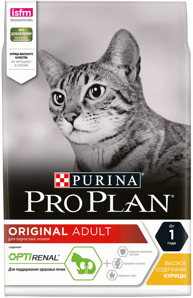 Корм для взрослых кошек с курицей | Adult | Purina Pro Plan