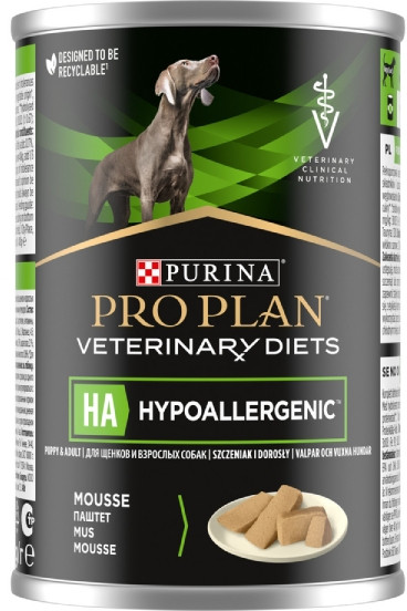 Корм для собак при пищевой непереносимости гипоаллергенный | Veterinary diets | Purina Pro Plan
