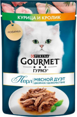 Корм для кошек «Мясной дуэт с курицей и кроликом»