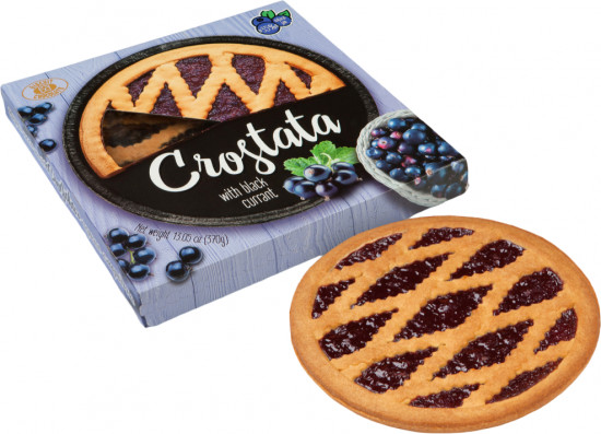 Пирог «Crostata» с черной смородиной