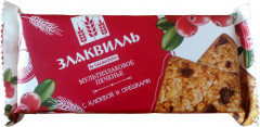 Печенье мультизлаковое с клюквой и орехами