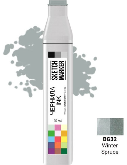 Заправка для маркеров, BG32 Зимняя ель | Sketchmarker