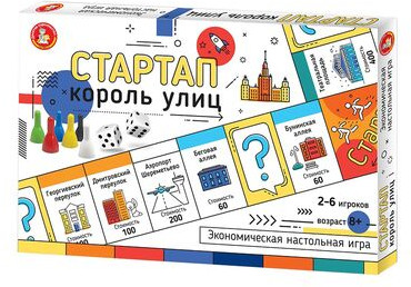 Игра настольная экономическая «Стартап. Король улиц»