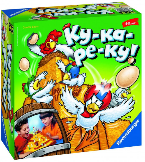 Игра настольная «Ку-ка-ре-ку!»