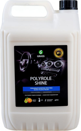 Полироль для кожи, резины и пластика «Polyrole Shine»