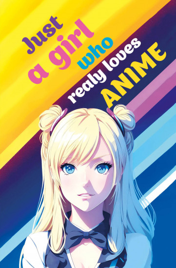 Скетчбук «Just A Girl Who Loves Anime»