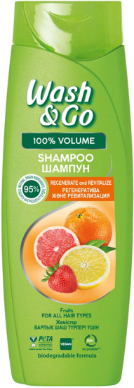 Шампунь с экстрактами  фруктов