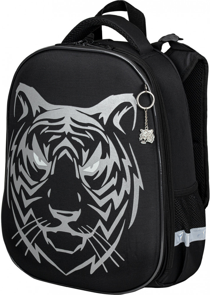 Рюкзак школьный «Tiger» | Shiny | Brauberg