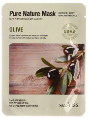Маска для лица тканевая «Pure Nature Mask Olive»