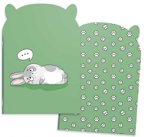 Блокнот «Задумчивый заяц»