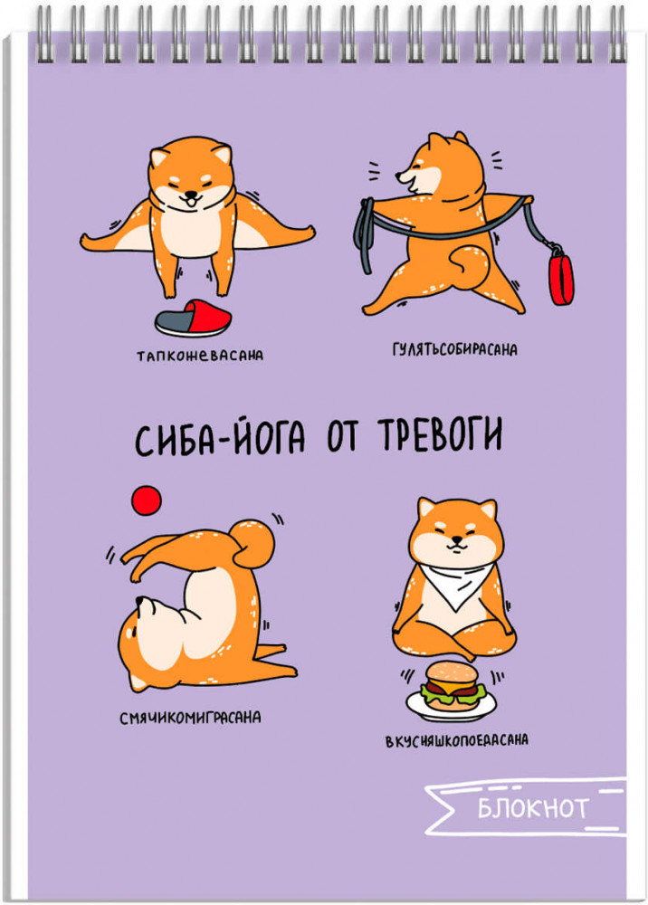 Блокнот «Уроки йоги» | Феникс +