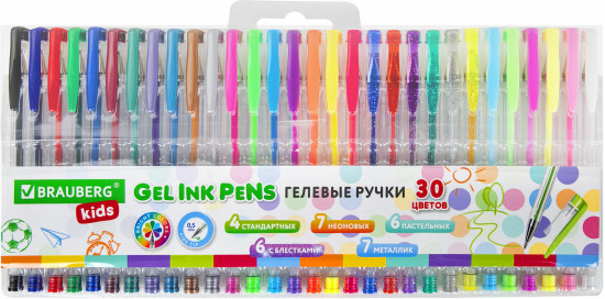 Набор ручек гелевых