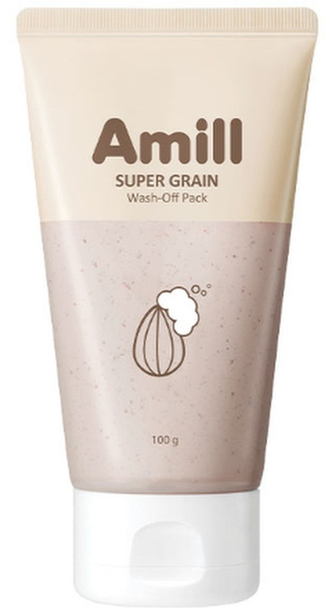 Маска глиняная для лица «Super Grain Wash-off Pack» | Amill