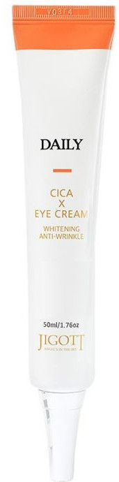 Крем для кожи вокруг глаз с экстрактом центеллы азиатской «Cica eye cream» | Daily real | Jigott