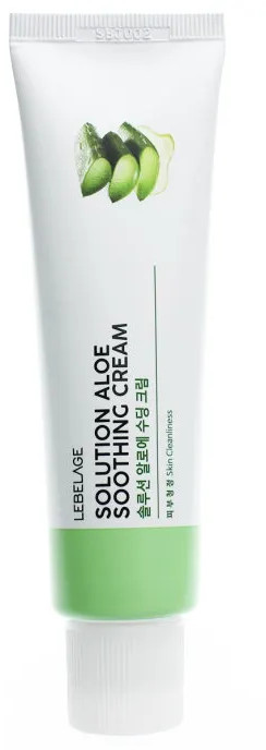 Крем для лица с алоэ «Solution Aloe Soothing Cream» | Lebelage