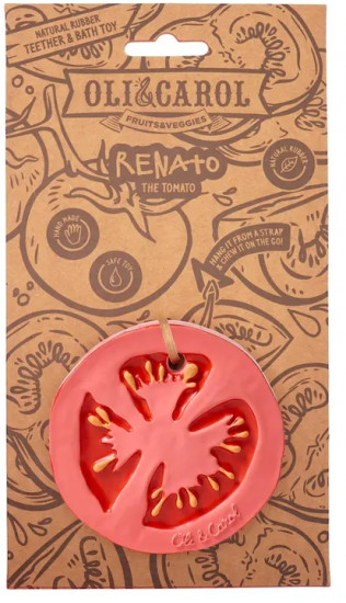 Прорезыватель «Renato the tomato»