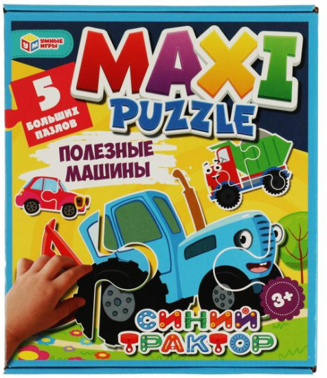 Пазл «Синий трактор»
