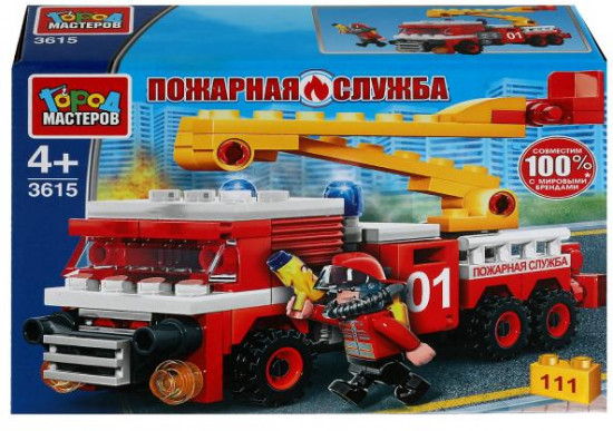 Конструктор «Пожарная машина»