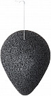 Спонж косметический с древесным углем «Bamboo Charcoal Konjac Sponge»