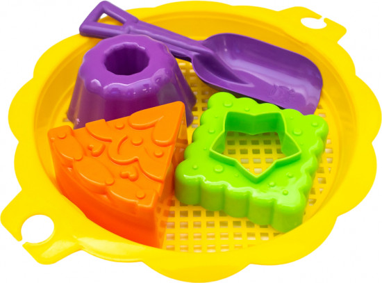 Набор песочный с ситом «Медовик»