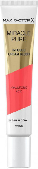 Румяна увлажняющие, оттенок 02 Sunlit Coral
