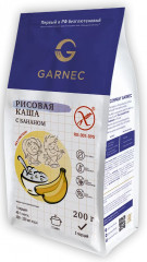 Каша рисовая без глютена с бананом