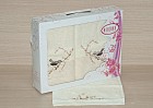 Набор махровых полотенец «Merzuka», 3 шт. (арт. plt086-2, размеры 70х140, 50х90, 30х50)