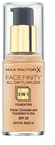 Тональная основа «All Day Flawless 3-in-1 SPF», оттенок 33 Crystal beige