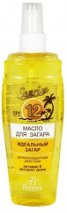 Масло для загара «Янтарная дыня» SPF12