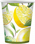 Набор стаканов бумажных «Лимоны»