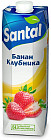 банан, клубника